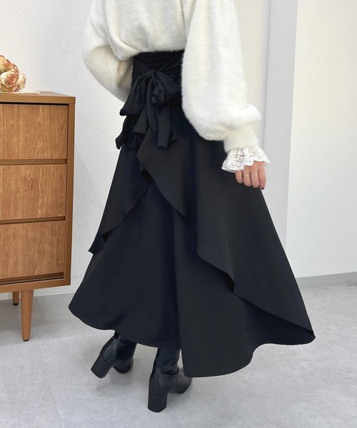 「apres jour」 ロングスカート X-LARGE ブラウン系その他2 レディース_画像8