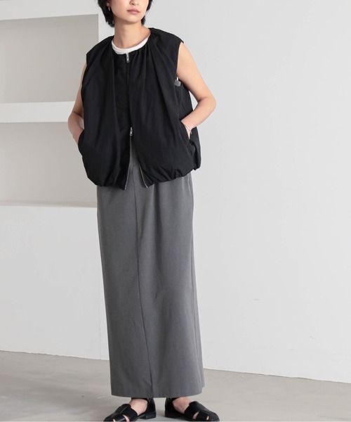 for/c（フォーシー） ベスト ジレ バルーンジレ「サスティナブル