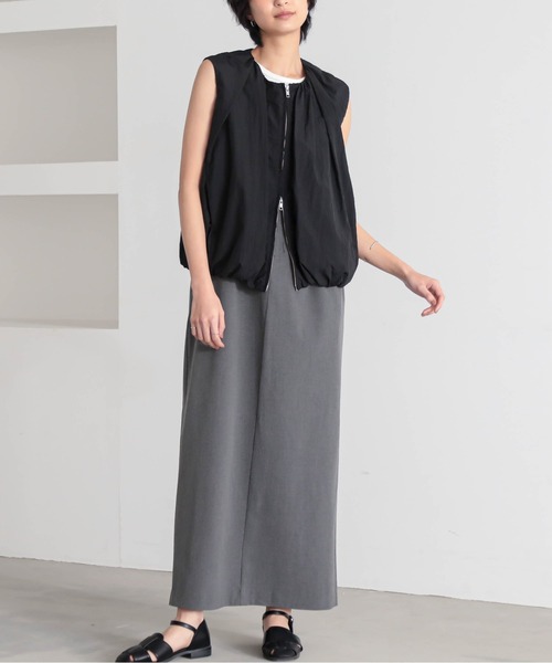 for/c（フォーシー） ベスト ジレ バルーンジレ「サスティナブル