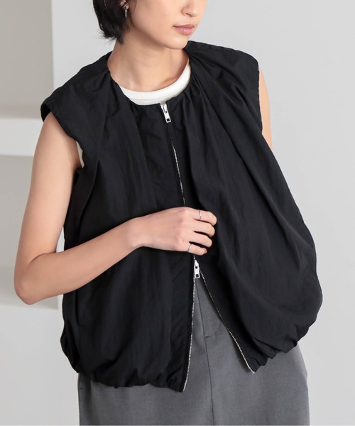 for/c（フォーシー） ベスト ジレ バルーンジレ「サスティナブル