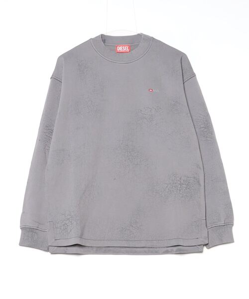 DIESEL（ディーゼル） スウェットカットソー X-SMALL グレー メンズ 