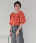 「titivate」 半袖ブラウス M オフホ...の詳細画像4