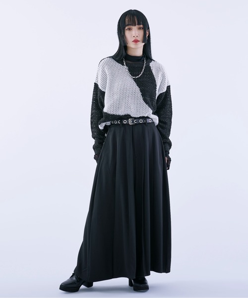 「Ellno Loset」 パンツ X-SMALL ブラック メンズ_画像2