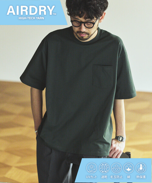 FREAK'S STORE（フリークスストア） tシャツ 速乾 AIRDRY HIGH