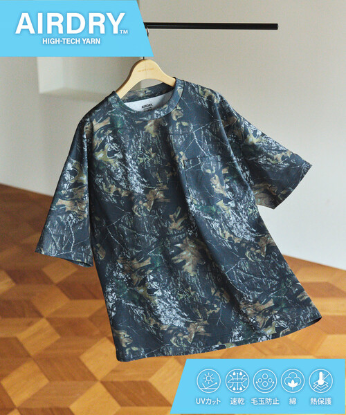 FREAK'S STORE（フリークスストア） tシャツ 速乾 AIRDRY HIGH
