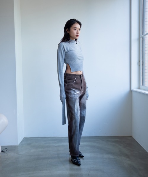 「JUEMI」 デニムパンツ MEDIUM ブルー レディース_画像3