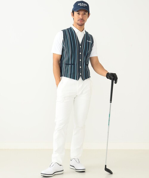BEAMS GOLF（ビームス ゴルフ） ベスト X-LARGE ネイビー メンズ