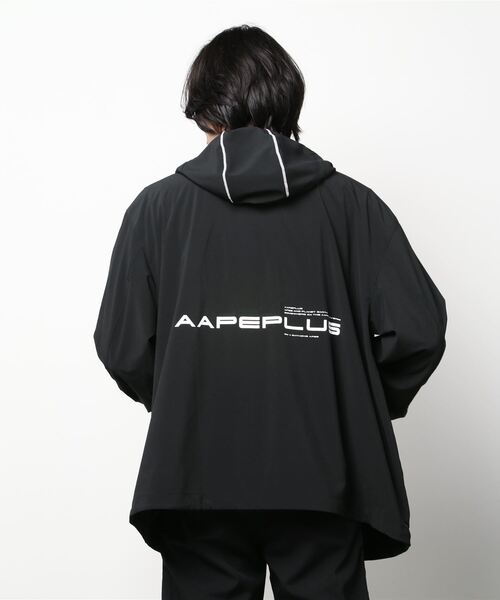 「AAPE BY A BATHING APE」 ブルゾン MEDIUM ブラック メンズ_画像5