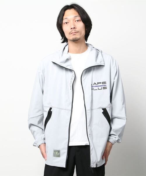 「AAPE BY A BATHING APE」 ブルゾン MEDIUM ブラック メンズ_画像6