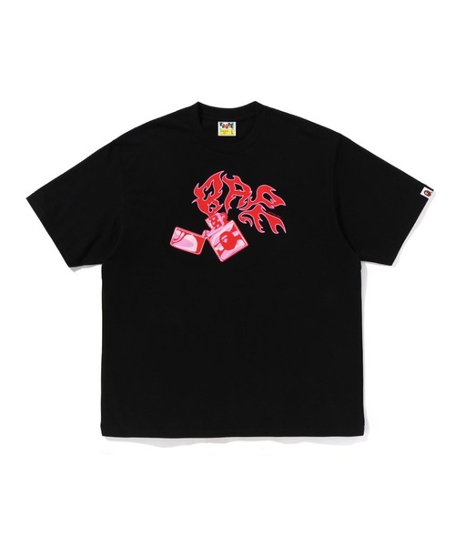 tシャツ BAPE LIGHTER RELAXED FIT TEE メンズ レディースの画像