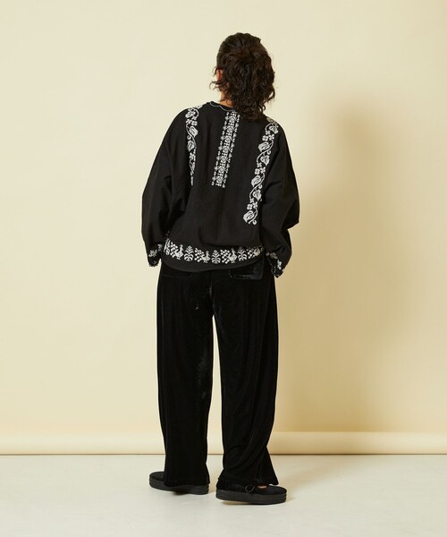 「Freada」 長袖ブラウス ONE SIZE ホワイト レディース_画像5