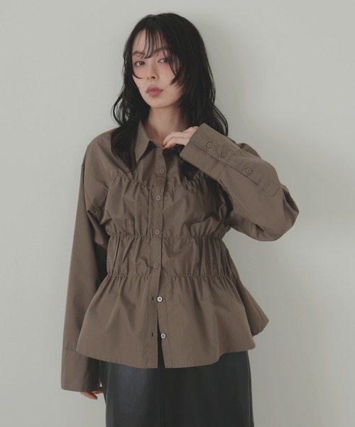 「LIAN」 長袖シャツ FREE イエロー レディース_画像5