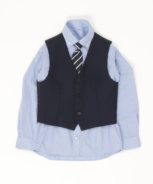 「WANDER FACTORY」 「KIDS」パンツスーツ 150cm ネイビー キッズ_画像3
