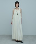 ワンピース 夏 シフォンシェルワンピの詳細画像1