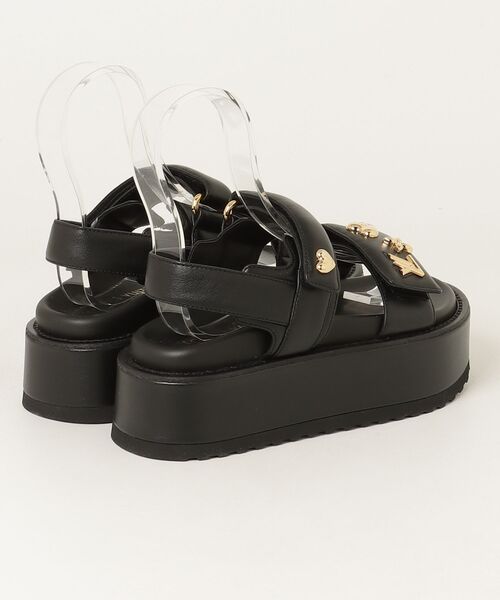LOUIS VUITTON ブラックスポーツサンダル サンセット 35 LOUIS VUITTON（ルイ・ヴィトン） サンセットライン レザー