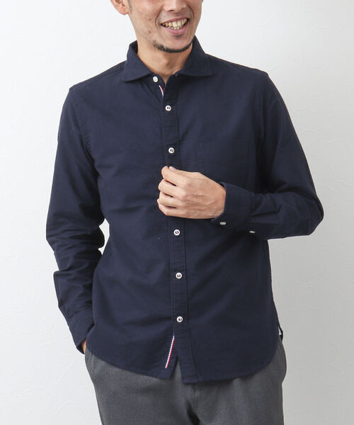 「NOLLEY'S goodman」 長袖シャツ X-LARGE ブルー系その他 メンズ_画像9