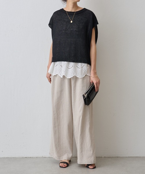 BEARDSLEY ノースリーブブラウス BEARDSLEY（ビアズリー） ノースリーブブラウス FREE ブラック