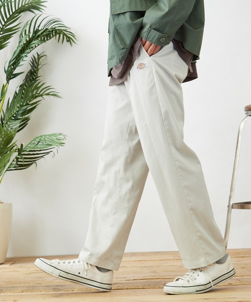 Dickies（ディッキーズ） ワイドパンツ チノパン Dickies別注 1タック