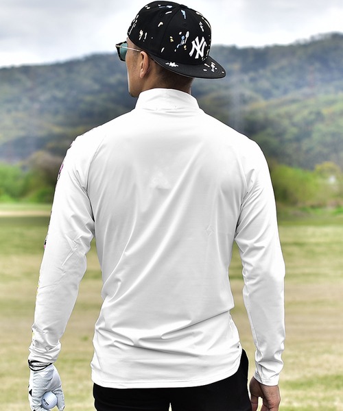 HARA　DIVINER GOLF クルーネックプルオーバー HARA様専用 DIVINER GOLF クルーネックプルオーバー