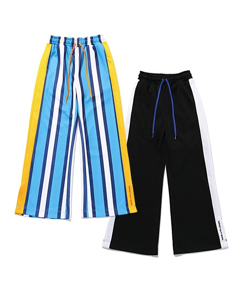 サックスブ パンツ Smooth Wide Track Pants ZOZOTOWN PayPayモール店 - 通販 - PayPayモール ↰ルーズシル
