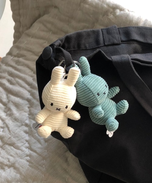 Miffy キーホルダー BON TON TOYS キーチェーン コーデュロイ