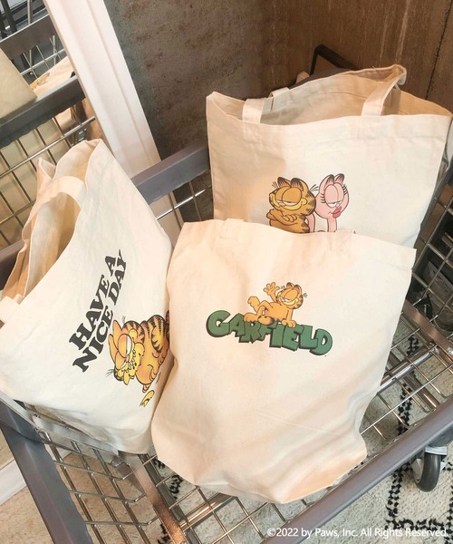 ROOP TOKYO トートバッグ ROOPTOKYO限定:GARFIELD/ガーフィールド