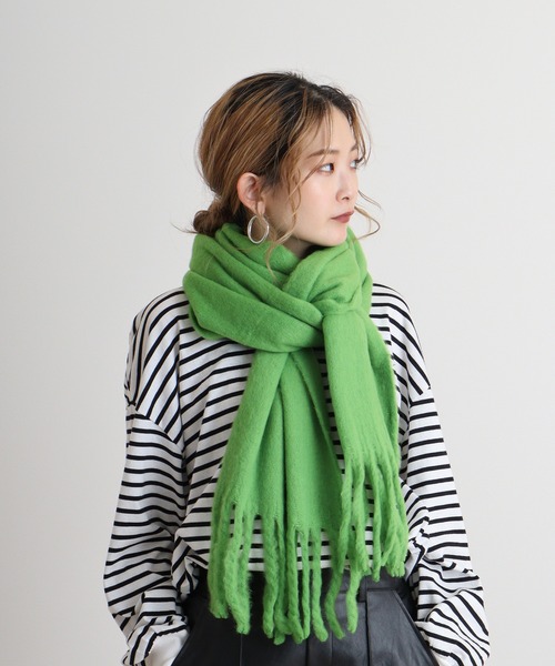 FUNALIVE（ファンアライブ） マフラー ストール joujoulier モヘア調