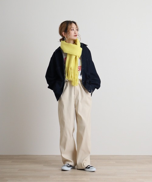FUJI / Mohair Long Stole / 24AW /マフラー FUJI / Mohair Long Stole / 24AW /マフラー FUJI MOHAIR LONG STOLE