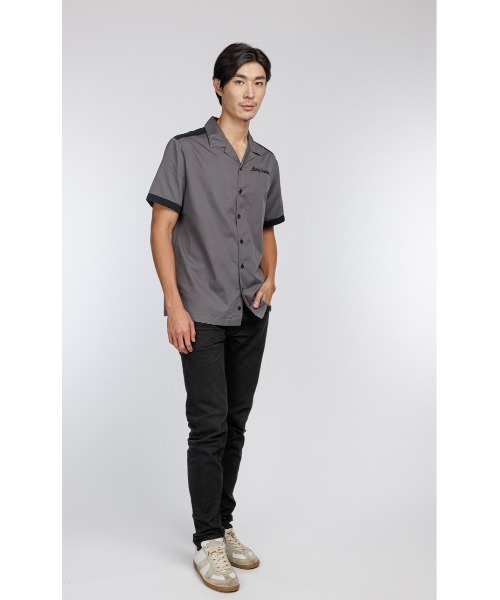 Harley-Davidson☆メンズ長袖シャツ ブラック Sサイズ □ HARLEY DAVIDSON ハーレーダビッドソン 長袖Tシャツ
