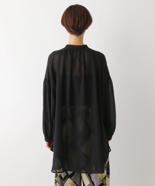 LEPSIM（レプシィム） シャツ ブラウス シアーチュニックハオリ 163561