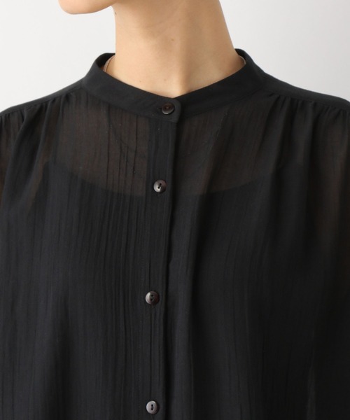 LEPSIM（レプシィム） シャツ ブラウス シアーチュニックハオリ 163561