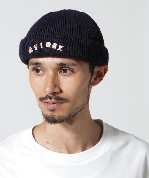 帽子 キャップ メンズ 2WAY WATCH CAP / ２ウェイ ワッチキャップ / AVIREX / アヴィレックス｜zozo｜10