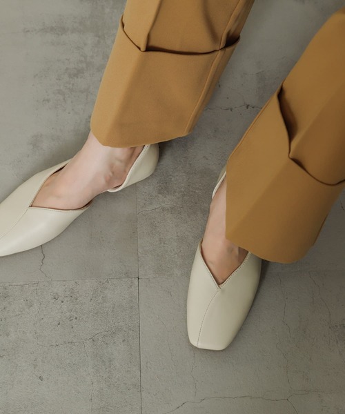 SENSE OF PLACE by URBAN RESEARCH パンプス カットフラット