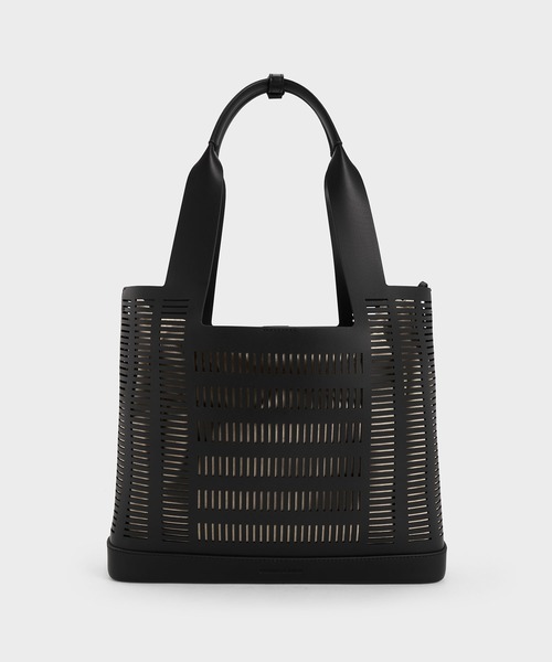 トートバッグ Delphi デルフィ カットアウトバケットバッグ レディース_4