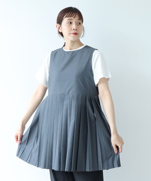 ベスト T/R プリーツベスト レディース : 80695205 : ZOZOTOWN Yahoo 