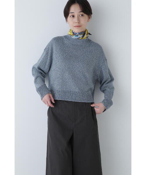 human woman（ヒューマンウーマン） ニット セーター MIXカラーギマ