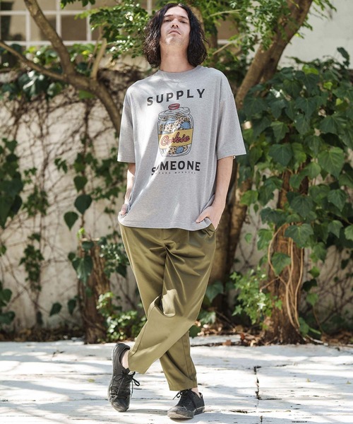 CAMBIO（カンビオ） tシャツ mt8947- ビッグシルエットプリントTシャツ