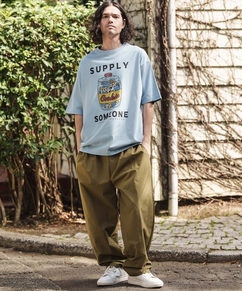 CAMBIO tシャツ mt8947- ビッグシルエットプリントTシャツ