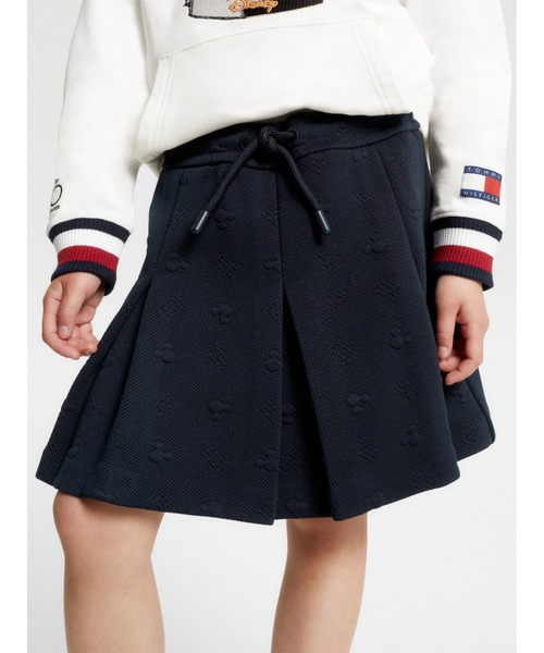 TOMMY HILFIGER スカート GIRLS TOMMYXDISNEY モノグラムタックス 