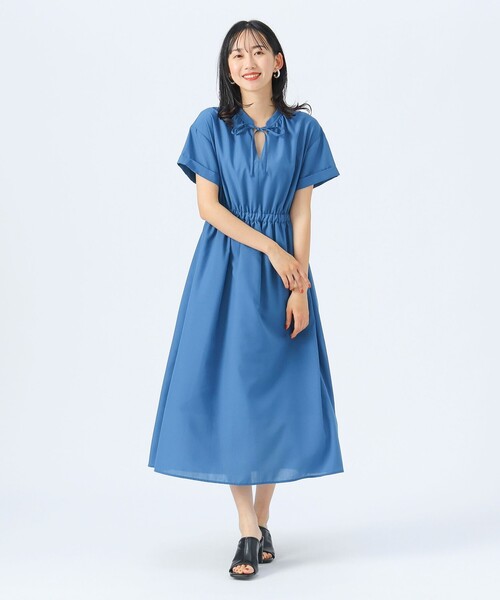 BEAMS HEART（ビームス ハート） ワンピース ギャザー スキッパー