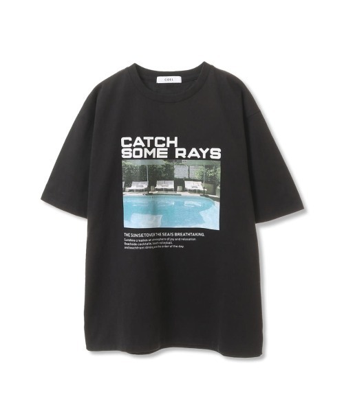 tシャツ COEL×Yuji Takeuchi CATCH SOME RAYS フォトTシャツ レディース COEL Online StoreCOEL×YUJI TAKEUCHI CATCH SOME RAYS フォトT