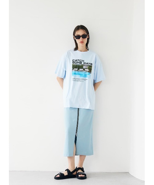 COEL tシャツ COEL×Yuji Takeuchi CATCH SOME RAYS フォトT