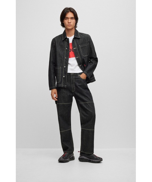HUGO スニーカー チャンキーシルエット＆クリアメッシュ