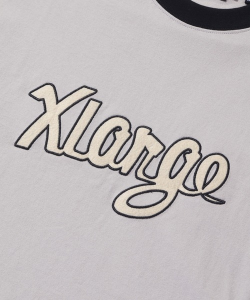 XLARGE（エクストラ ラージ） tシャツ RETRO SCRIPT LOGO RINGER S/S