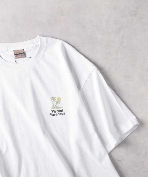 KATIN（ケイティン） tシャツ 「KATIN」別注 サーフプリント Tシャツ
