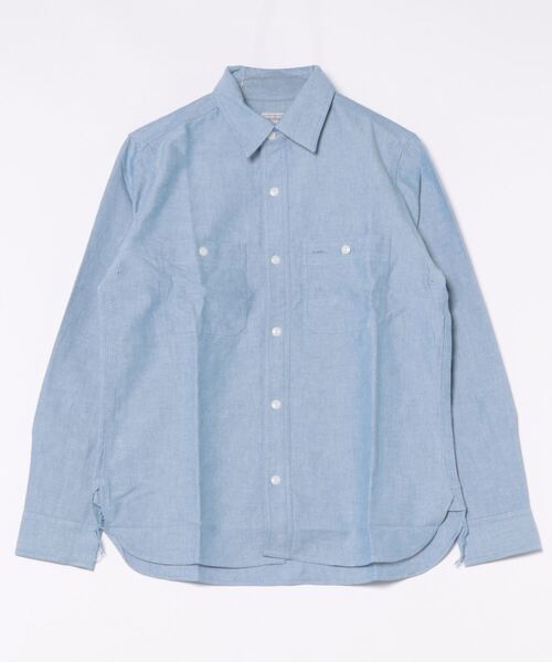 ブラウス シャツ 「HOUSTON」OXFORD WORK SHIRT レディース メンズ