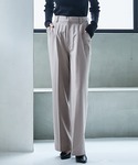 パンツ 高身長 ワイドパンツ(セットアップ対応...の詳細画像2