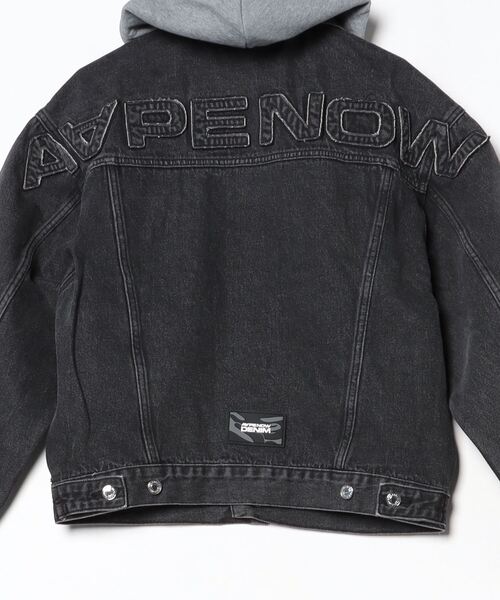 AAPE BY A BATHING APE デニムジャケット gジャン NOW DENIM