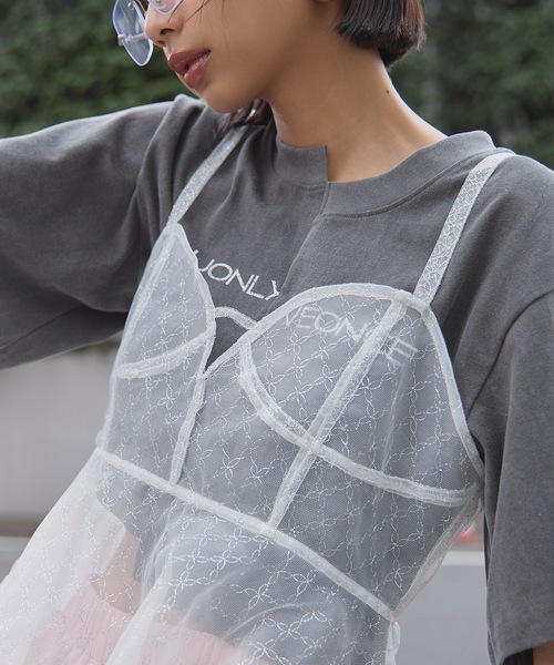【lulu】美品✨VIOLETTA ヴィオレッタ ペプラムシアービスチェ VIOLETTA（ヴィオレッタ）の「ペプラムシアービスチェ（ベスト