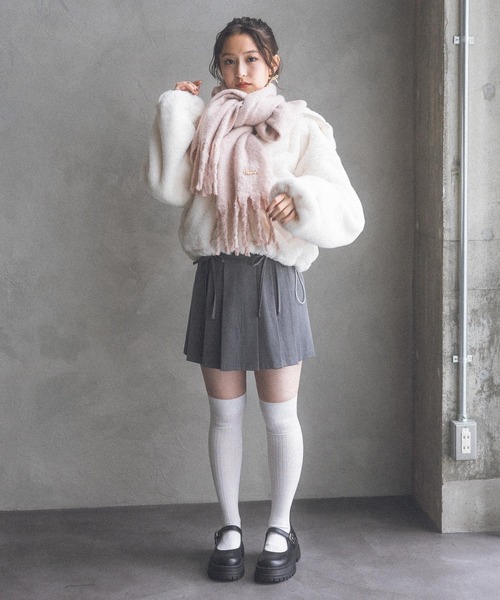 repipi armario（レピピアルマリオ） スカート リボンプリーツスカート